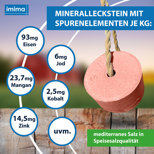 PREMIUMBLOCK minerale liksteen, 3kg