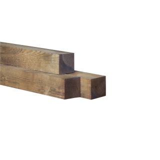 Paal 150x150 mm Nobifix Grenen Naaldhout bezaagd haaks FSC®