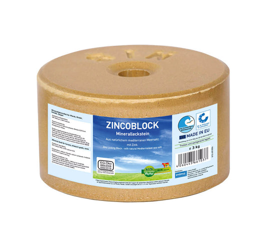 ZINCOBLOCK minerale liksteen, 3kg