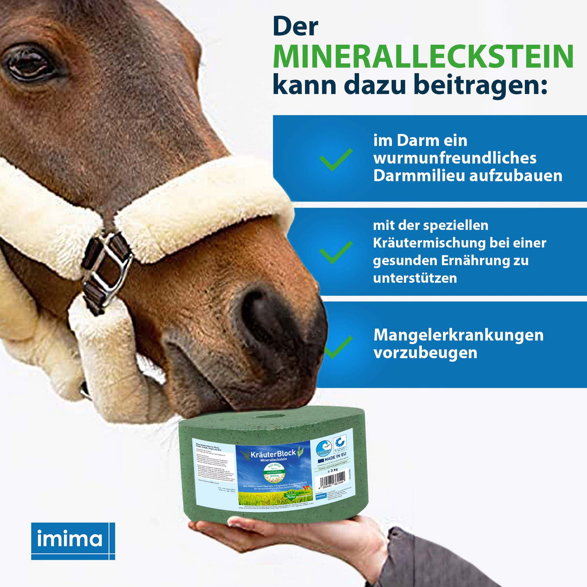Kruidenblok minerale liksteen, 3kg