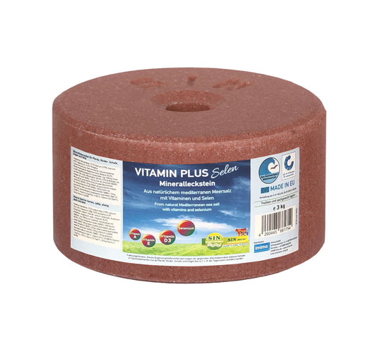 VitaminPlus Selenium, mineraal liksteen, 3kg