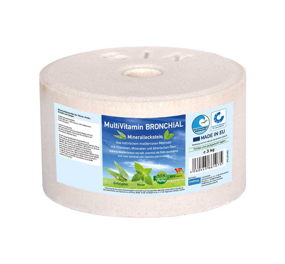 MultiVitamin BRONCHIAL Mineraalliksteen, 3kg
